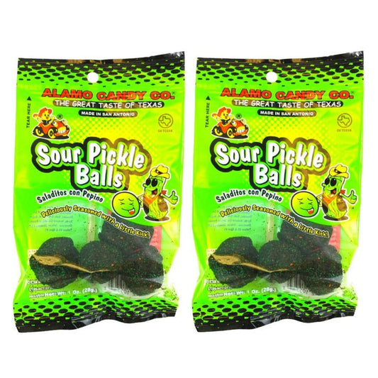 Alamo Extreme Sour Pickle Balls