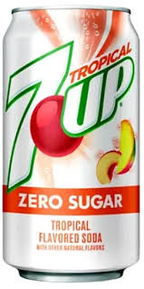 Tropical 7up Zero Sugar