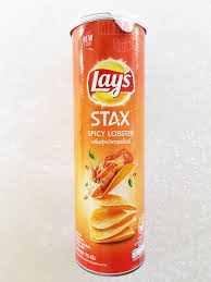 Lays Stax Spicy Lobster