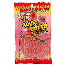 Alamo candy sour belts