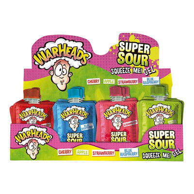 Warheads Super Sour Squeeze Me Gel